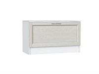 Тумба Стиль ТБ-800 Белый, Cappuccino Softwood, каркас ЛДСП  Белый, фасад МДФ  Cappuccino Softwood,  475*800*380 sppr5VVTtoAR63293