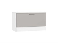 Тумба Стиль ТБ-800 Белый, Grey Silk, Фрейм, каркас ЛДСП  Белый, фасад МДФ  Grey Silk,  475*800*380 sppr5VVTtoAR74502