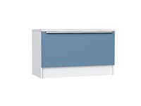 Тумба Стиль ТБ-800 Белый, Silky Blue, каркас ЛДСП  Белый, фасад МДФ  Silky Blue,  475*800*380 sppr5VVTtoAR59863