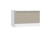 Тумба Стиль ТБ-800 Белый, Silky Grey, каркас ЛДСП  Белый, фасад МДФ  Silky Grey,  475*800*380 sppr5VVTtoAR59861