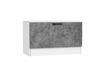 Тумба Стиль ТБ-800 Белый, Temple Stone 2S, каркас ЛДСП  Белый, фасад ЛДСП  Temple Stone 2S,  475*800*380 sppr5VVTtoAR59855