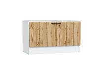 Тумба Стиль ТБ-800 Белый, Wotan Oak 2S, каркас ЛДСП  Белый, фасад ЛДСП  Wotan Oak 2S,  475*800*380 sppr5VVTtoAR63084