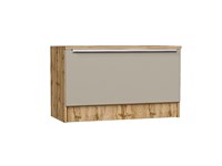 Тумба Стиль ТБ-800 Дуб Вотан, Silky Grey, каркас ЛДСП  Дуб Вотан, фасад МДФ  Silky Grey,  475*800*380 sppr5VVTtoAR63269