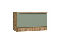 Тумба Стиль ТБ-800 Дуб Вотан, Silky Mint, каркас ЛДСП  Дуб Вотан, фасад МДФ  Silky Mint,  475*800*380 sppr5VVTtoAR63273