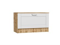 Тумба Стиль ТБ-800 Дуб Вотан, Super White, каркас ЛДСП  Дуб Вотан, фасад МДФ  Super White,  475*800*380 sppr5VVTtoAR59866