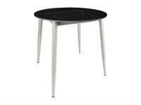 Стол Uni-Form-R.2B, столешница Каменная плита  Black Matt, каркас Сталь  SGrey,  727*800*800 sppr5VVTtoAR68683
