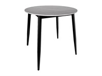 Стол Uni-Form-R.2B, столешница Каменная плита  Grey Matt, каркас Сталь  SBlack,  727*800*800 sppr5VVTtoAR68679