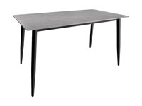 Стол Uni-Form-S2.2B, столешница Каменная плита  Grey Matt, каркас Сталь  SBlack,  727*1300*700 sppr5VVTtoAR68698