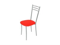 Стул VIOLA, сидение Эко кожа  red, каркас Сталь  ,  880*400*430 sppr5VVTtoAR23025