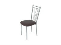 Стул FOSKA, сидение Эко кожа  Chocolate, каркас Сталь  ,  880*400*430 sppr5VVTtoAR22745