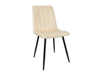 Стул Easy-Fit, сидение Велюр  Beige V203, каркас Сталь  SBlack,  880*450*570 sppr5VVTtoAR093-6490 (67297)