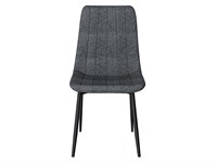 Стул Easy-Fit, сидение Шенилл  Dark Grey C130, каркас Сталь  SBlack,  880*450*570 sppr5VVTtoAR093-6489 (67296)