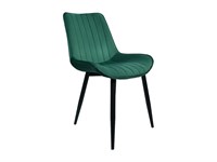 Стул Jet-Set, сидение Велюр  Emerald V218, каркас Сталь  SBlack,  860*535*640 sppr5VVTtoAR093-6497 (67304)