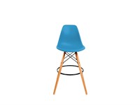 Стул барный Enny-101, сидение   Light Blue, каркас Массив бука/металл  ,  1090*600*600 sppr5VVTtoAR45720