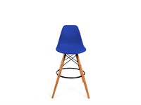 Стул барный Enny-101, сидение   Dark Blue, каркас Массив бука/металл  ,  1090*600*600 sppr5VVTtoAR45724