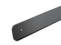 Планка для столешницы торцевая универсальная (R9),    МатЧерный,    ,  38*625*6 sppr5VVTtoAR122-0211 (65678)