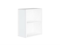 Фасад боковой Фрейм для верхнего шкафа,  МДФ  ,  White Silk  ,  716*321*22 sppr5VVTtoAR078-8108 (66822)