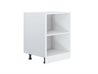 Фасад боковой Фьюжн для нижнего шкафа,  МДФ  ,  Silky White  ,  716*573*18 sppr5VVTtoAR078-6728 (52387)
