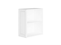 Фасад боковой Дублин для верхнего шкафа,  МДФ  ,  Special White  ,  716*315*16 sppr5VVTtoAR078-8841 (72725)