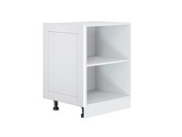 Фасад боковой Лофт для нижнего шкафа,  МДФ  ,  Super White  ,  716*573*18 sppr5VVTtoAR078-6499 (55605)
