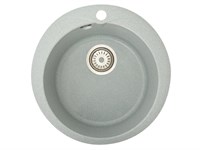 Мойка врезная   4718 1Ч,  Искусственный камень  ,  Серый  ,  185*470*370 sppr5VVTtoAR086-0683 (23939)