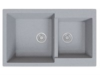Мойка врезная   765020 2Ч,  Искусственный камень  ,  МатСерый  ,  190*765*500 sppr5VVTtoAR122-0108 (50487)