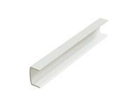 Заглушка торцевая для цоколя ПВХ,  Пластик  ,  Белый  ,  95*16*15 sppr5VVTtoAR086-0169 (22293)
