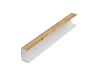 Заглушка торцевая для цоколя ПВХ,  Пластик  ,  Дуб Вотан  ,  95*16*15 sppr5VVTtoAR122-0197 (65072)
