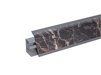 Плинтус для столешницы АР-740,  Пластик  ,  Мрамор черный  ,  37*3000*24 sppr5VVTtoAR122-0126 (52382)
