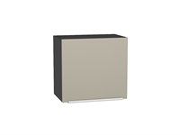 Кухонный  Шкаф верхний горизонтальный Фьюжн Graphite, Silky Grey, 460, 500, каркас ЛДСП  Graphite, фасад МДФ  Silky Grey,  460*500*318 sppr5VVTtoAR57214