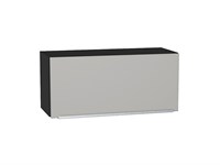 Кухонный  Шкаф верхний горизонтальный Фьюжн Graphite, Silky Light Grey, 360, 800, каркас ЛДСП  Graphite, фасад МДФ  Silky Light Grey,  358*800*320 sppr5VVTtoAR66564