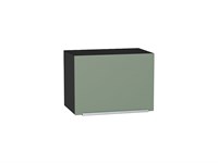 Кухонный  Шкаф верхний горизонтальный Фьюжн Graphite, Silky Mint, 360, 500, каркас ЛДСП  Graphite, фасад МДФ  Silky Mint,  358*500*320 sppr5VVTtoAR51880