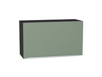 Кухонный  Шкаф верхний горизонтальный Фьюжн Graphite, Silky Mint, 460, 800, каркас ЛДСП  Graphite, фасад МДФ  Silky Mint,  460*800*318 sppr5VVTtoAR57219