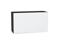 Кухонный  Шкаф верхний горизонтальный Фьюжн Graphite, Silky White, 460, 800, каркас ЛДСП  Graphite, фасад МДФ  Silky White,  460*800*318 sppr5VVTtoAR57213
