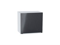 Кухонный  Шкаф верхний горизонтальный Фьюжн Белый, Anthracite, 460, 500, каркас ЛДСП  Белый, фасад МДФ  Anthracite,  460*500*318 sppr5VVTtoAR57205