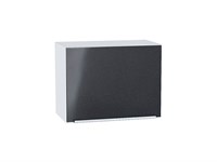 Кухонный  Шкаф верхний горизонтальный Фьюжн Белый, Anthracite, 460, 600, каркас ЛДСП  Белый, фасад МДФ  Anthracite,  460*600*318 sppr5VVTtoAR57206