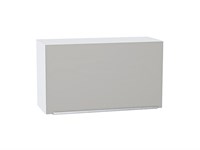 Кухонный  Шкаф верхний горизонтальный Фьюжн Белый, Silky Light Grey, 460, 800, каркас ЛДСП  Белый, фасад МДФ  Silky Light Grey,  460*800*318 sppr5VVTtoAR66555