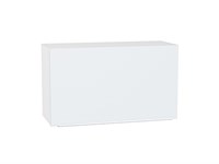 Кухонный  Шкаф верхний горизонтальный Фьюжн Белый, Silky White, 460, 800, каркас ЛДСП  Белый, фасад МДФ  Silky White,  460*800*318 sppr5VVTtoAR57189