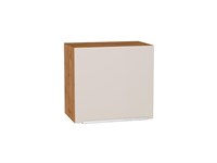 Кухонный  Шкаф верхний горизонтальный Фьюжн Дуб Вотан, Cream Silk, 460, 500, каркас ЛДСП  Дуб Вотан, фасад МДФ  Cream Silk,  460*500*318 sppr5VVTtoAR71873