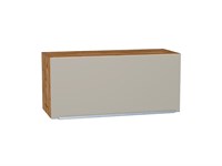 Кухонный  Шкаф верхний горизонтальный Фьюжн Дуб Вотан, Silky Grey, 360, 800, каркас ЛДСП  Дуб Вотан, фасад МДФ  Silky Grey,  358*800*320 sppr5VVTtoAR60650
