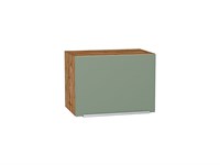 Кухонный  Шкаф верхний горизонтальный Фьюжн Дуб Вотан, Silky Mint, 360, 500, каркас ЛДСП  Дуб Вотан, фасад МДФ  Silky Mint,  358*500*320 sppr5VVTtoAR60654