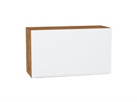 Кухонный  Шкаф верхний горизонтальный Фьюжн Дуб Вотан, Silky White, 460, 800, каркас ЛДСП  Дуб Вотан, фасад МДФ  Silky White,  460*800*318 sppr5VVTtoAR60641