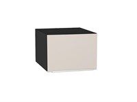 Кухонный  Шкаф верхний горизонтальный глубокий Фьюжн Graphite, Cream Silk, 500, каркас ЛДСП  Graphite, фасад МДФ  Cream Silk,  358*500*576 sppr5VVTtoAR71876