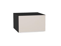 Кухонный  Шкаф верхний горизонтальный глубокий Фьюжн Graphite, Cream Silk, 600, каркас ЛДСП  Graphite, фасад МДФ  Cream Silk,  358*600*576 sppr5VVTtoAR71877