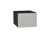 Кухонный  Шкаф верхний горизонтальный глубокий Фьюжн Graphite, Silky Light Grey, 500, каркас ЛДСП  Graphite, фасад МДФ  Silky Light Grey,  358*500*576 sppr5VVTtoAR66547