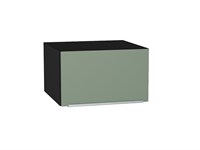 Кухонный  Шкаф верхний горизонтальный глубокий Фьюжн Graphite, Silky Mint, 600, каркас ЛДСП  Graphite, фасад МДФ  Silky Mint,  358*600*576 sppr5VVTtoAR51866