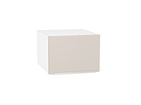 Кухонный  Шкаф верхний горизонтальный глубокий Фьюжн Белый, Cream Silk, 500, каркас ЛДСП  Белый, фасад МДФ  Cream Silk,  358*500*576 sppr5VVTtoAR71858