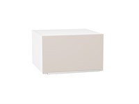 Кухонный  Шкаф верхний горизонтальный глубокий Фьюжн Белый, Cream Silk, 600, каркас ЛДСП  Белый, фасад МДФ  Cream Silk,  358*600*576 sppr5VVTtoAR71859