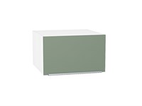 Кухонный  Шкаф верхний горизонтальный глубокий Фьюжн Белый, Silky Mint, 600, каркас ЛДСП  Белый, фасад МДФ  Silky Mint,  358*600*576 sppr5VVTtoAR51864