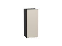Кухонный  Шкаф верхний с 1-ой дверцей Фьюжн Graphite, Cream Silk, 720, 300, каркас ЛДСП  Graphite, фасад МДФ  Cream Silk,  716*300*320 sppr5VVTtoAR71923